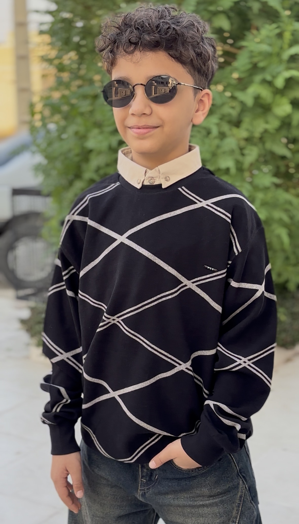 بلوز سلانیک یقه نساجی