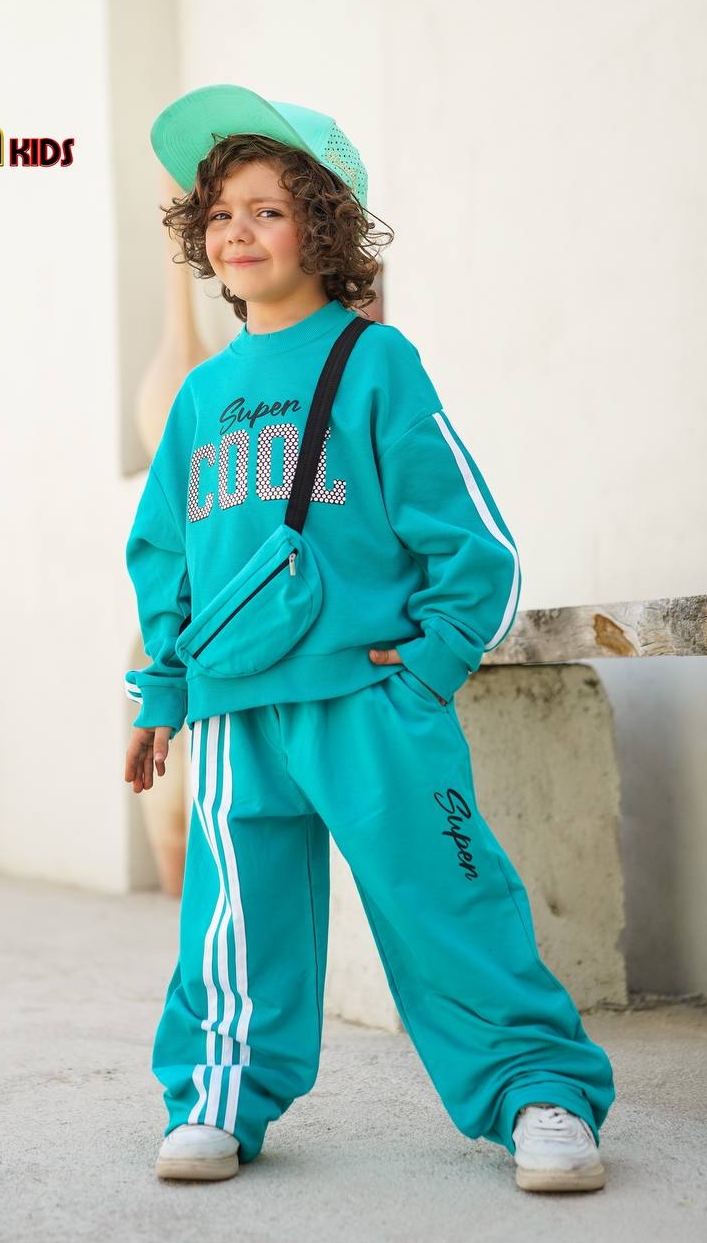 بلوز و شلوار اسپرت جنس بلوز بیسکویتی جنس شلوار پنبه