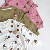 بلوز دخترانه طرح قلب