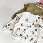 بلوز دخترانه طرح قلب