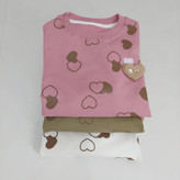 بلوز دخترانه طرح قلب