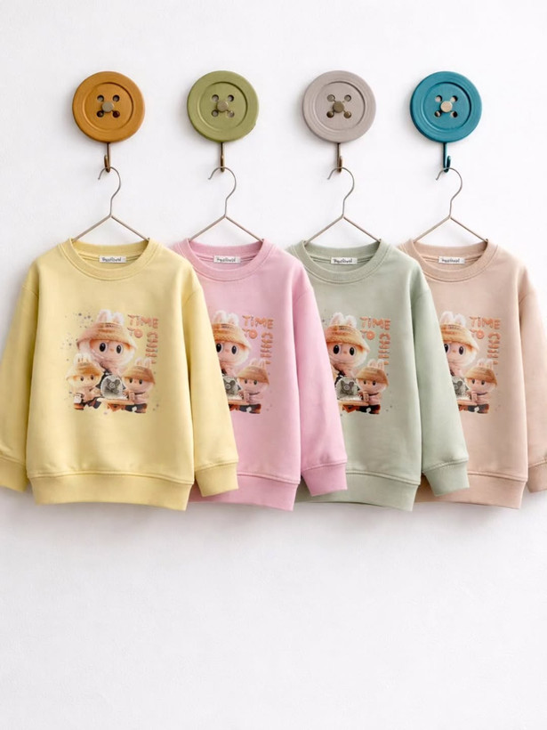 بلوز دخترانه طرح لبوبو