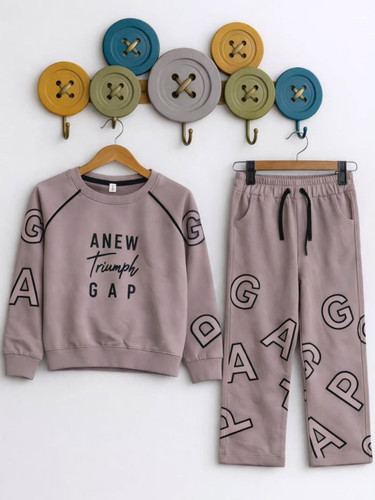 ست کراپ و شلوار نیم بگ دخترونه