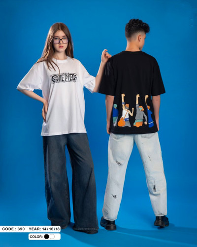 تیشرت اسپرت طرح چهار آدمک