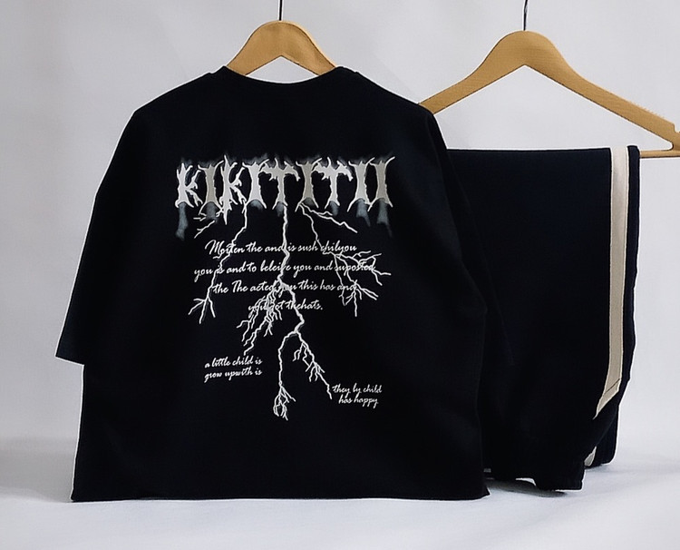 ست تیشرت و شلوار بگ